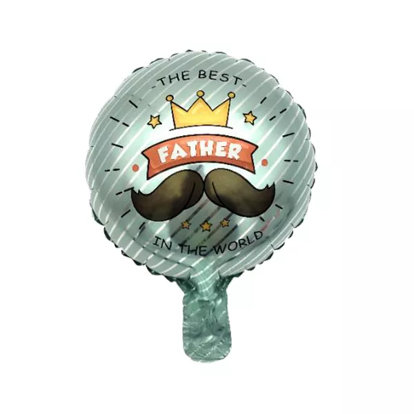 GLOBO FELIZ DIA PAPA METAL 14