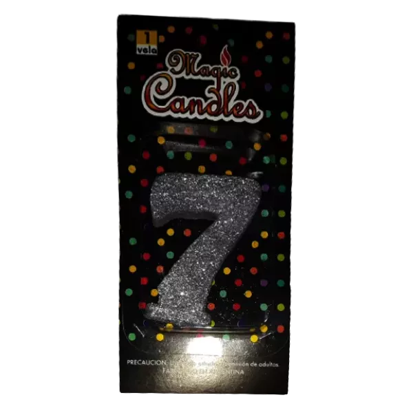 VELA N° 7 GIBRE PLATA