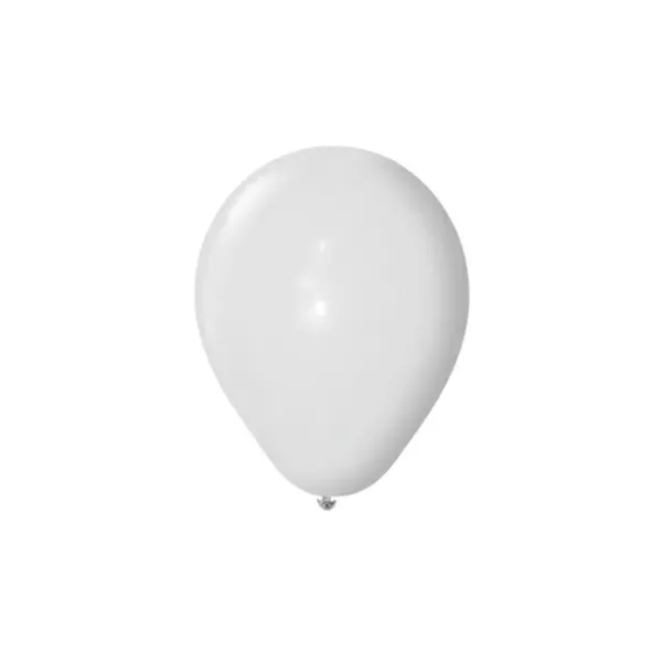GLOBO PARTY TIME PERLADO 12 X 25U BLANCO
