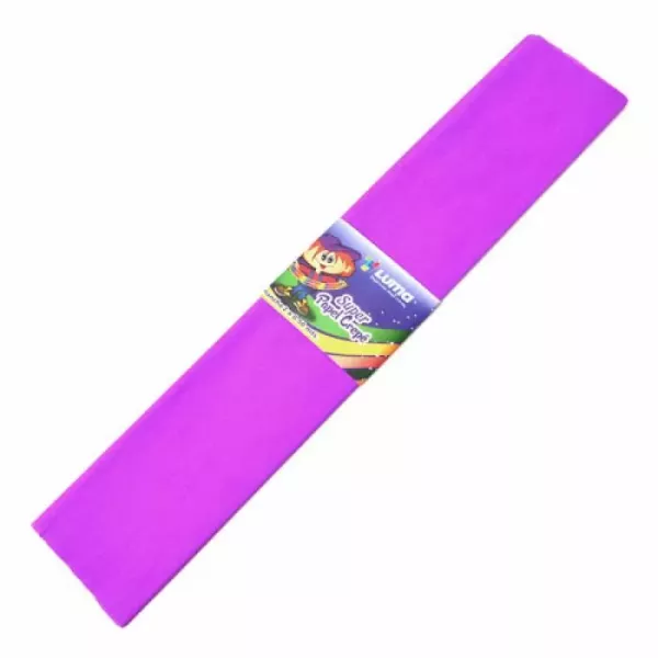PAPEL CREPE LUMA VIOLETA 50X200 CM