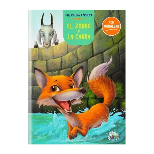 LIBRO BELLAS FABULAS EL ZORRO Y LA CABRA