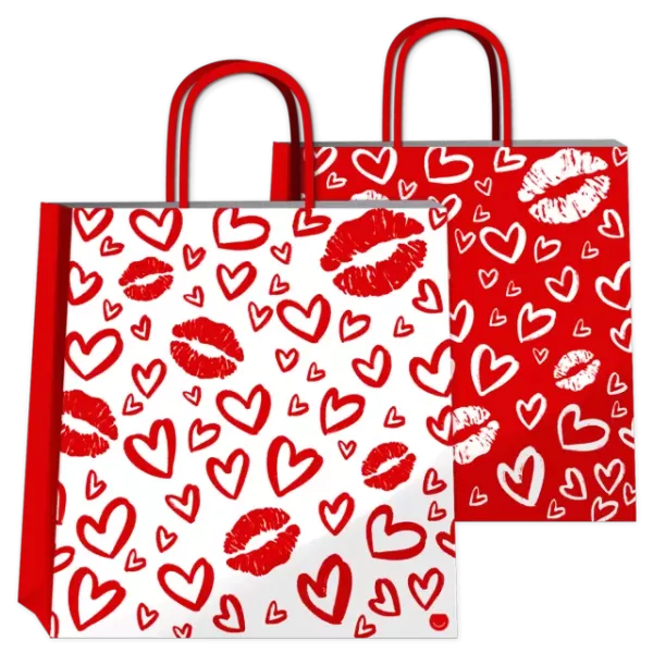 BOLSA ROMIPACK 22X10X24 KISSES