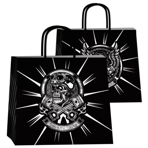 BOLSA ROMIPACK 32X10X30 SKULL