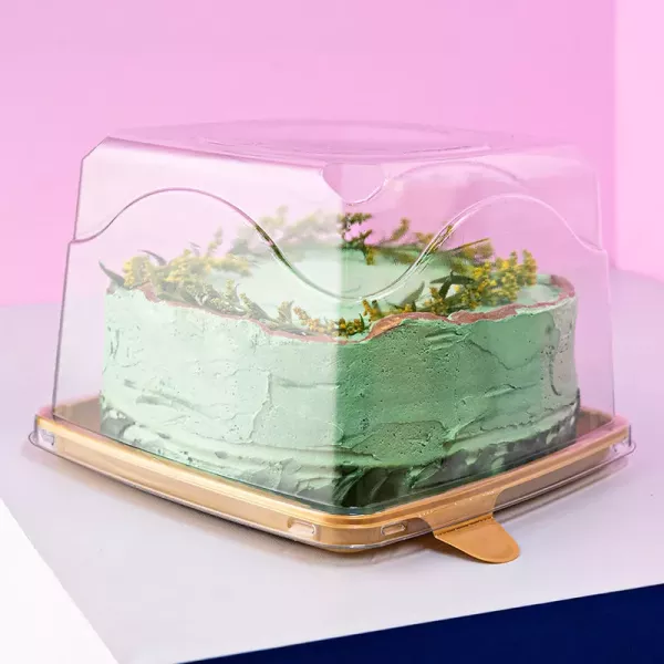 TORTERA G32Q CUADRADA ORO 208X208X137