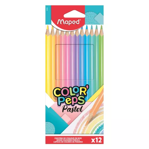 LAPIZ COLOR COLORPEPS PASTEL X 12U