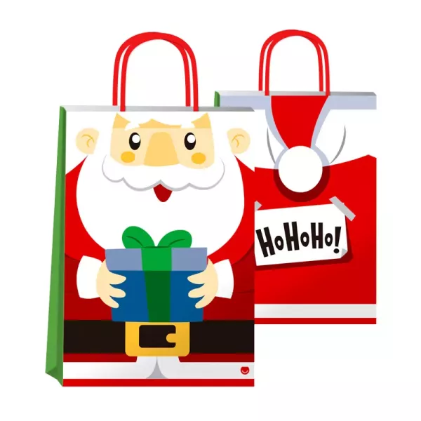 BOLSA ROMIPACK 22X10X30 HO HO HO