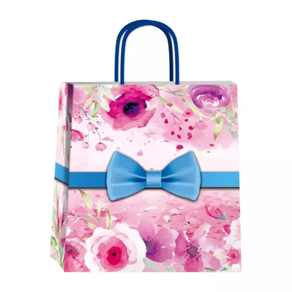 BOLSA ROMIPACK 22X10X24 MOÑO BLUE