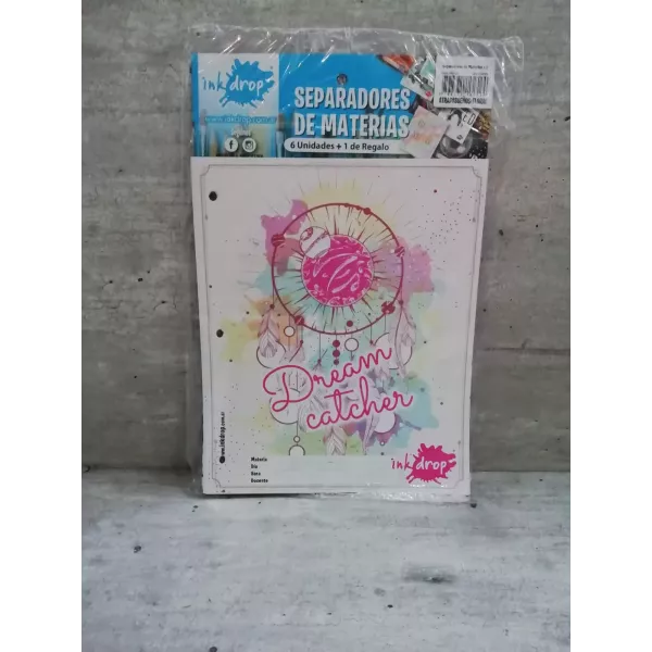 SEPARADORES ATRAPASUEÑOS FLORAL N°3 X 6U 580136