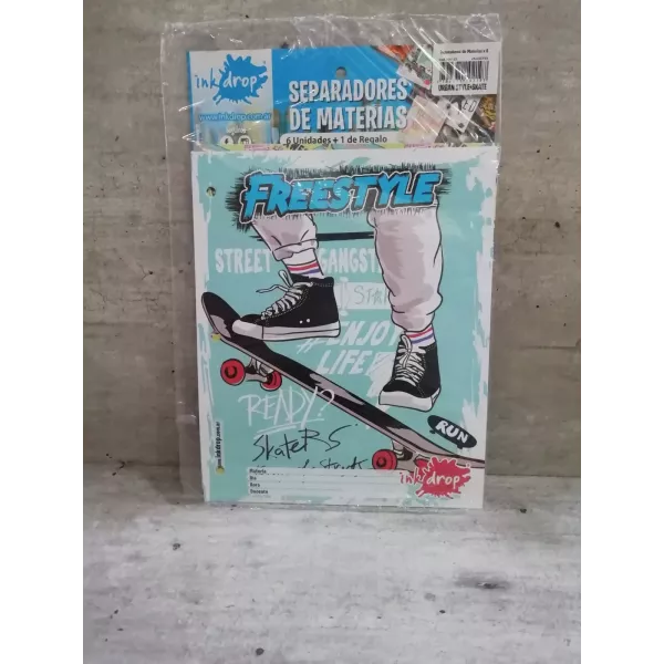 SEPARADORES FREESTYLE N°3 X 6U 580125