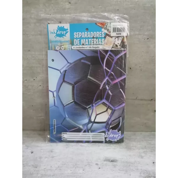 SEPARADORES PELOTAS N°3 X 6U 580127