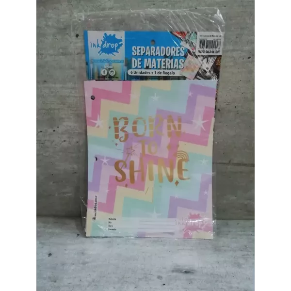 SEPARADORES PASTEL GOLD + IN LOVE N°3 X 6U 580128