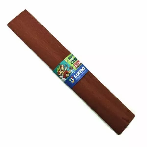 PAPEL CREPE LUMA MARRON 50X200 CM