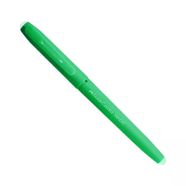 BOLIGRAFO FABER CASTELL C/VERDE BORRABLE AZUL 1 MM