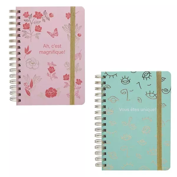NOTEBOOK PARIS A5 ESP. T/D 80H RA MOOV. 1245132