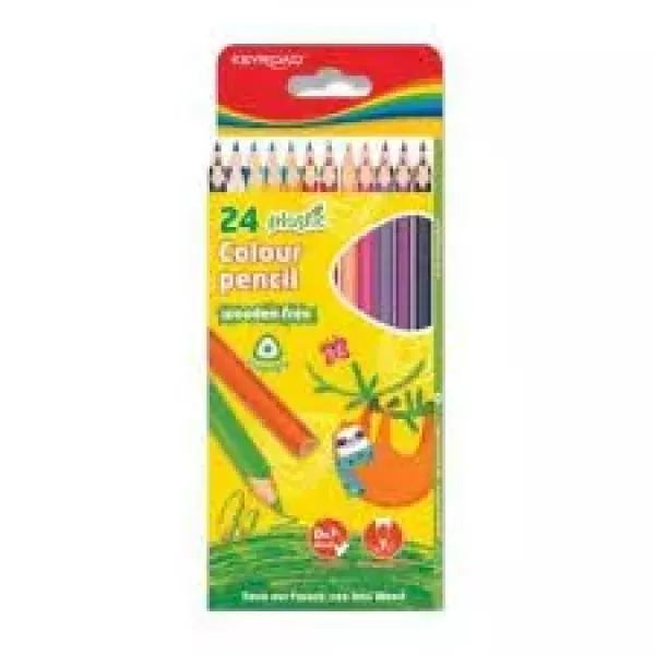 LAPIZ COLOR KEYROAD LARGO X 24U