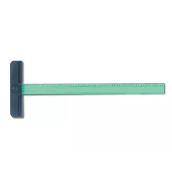 REGLA T PIZZINI 50CM VERDE
