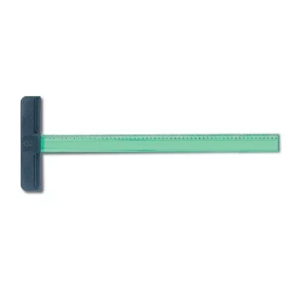 REGLA T PIZZINI 60CM VERDE