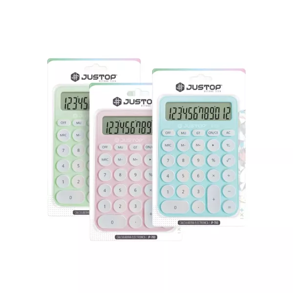 CALCULADORA JUSTOP JP-700 12 D.