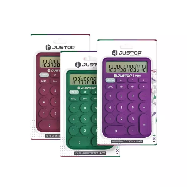 CALCULADORA JUSTOP JP-600 12 D.