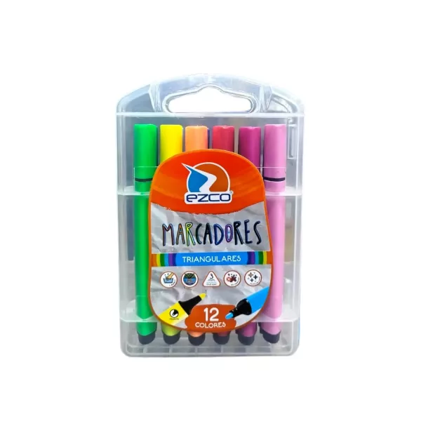MARCADOR TRIANGULAR EZCO X 12U