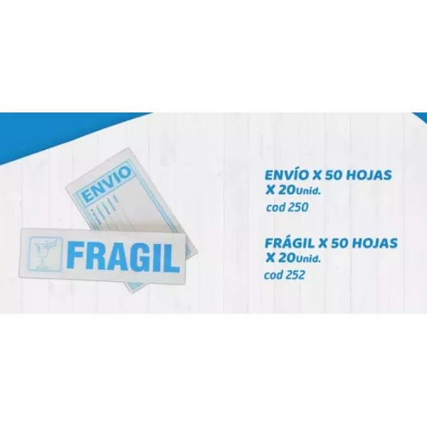 TALONARIO ENVIO X 50H.