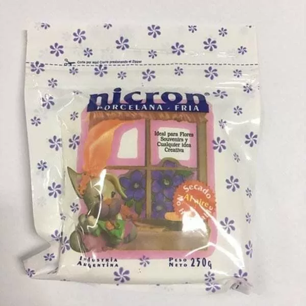 PORCELANA FRIA NICRON X 250G.