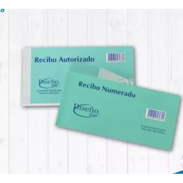 TALONARIO RECIBO NUMERADO DUP. 50 H.