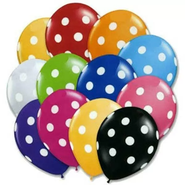 GLOBO BOMBUCHA 12 x 10u SURT. LUNAR BCO.