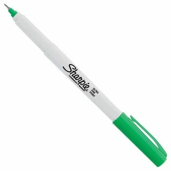 MARCADOR PERM. SHARPIE ULTRA FINO VERDE
