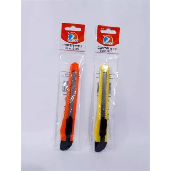 TRINCHETA PLASTICA C/GUIA 9mm EZCO