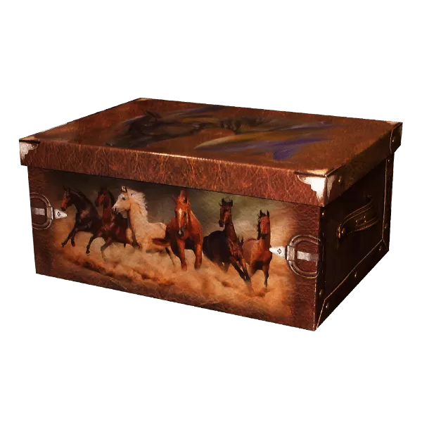 BAULERA GSM CH. C/MANIJA 32X23X18 CM CABALLO