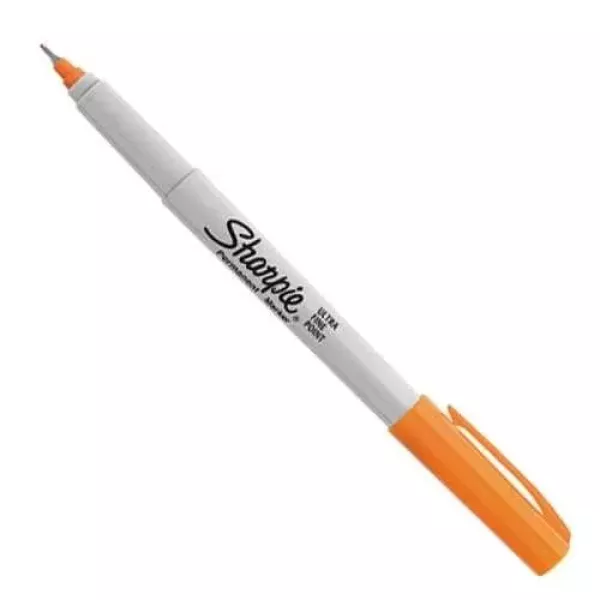 MARCADOR PERM. SHARPIE ULTRA FINO NARANJA