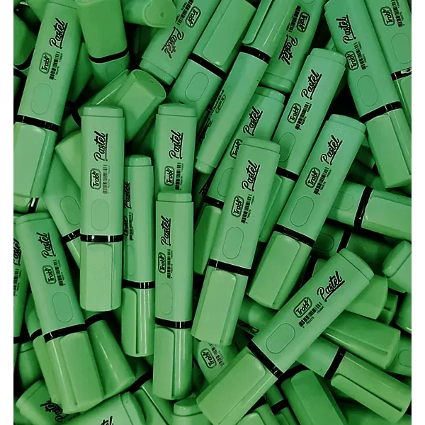 RESALTADOR TRABI PASTEL VERDE