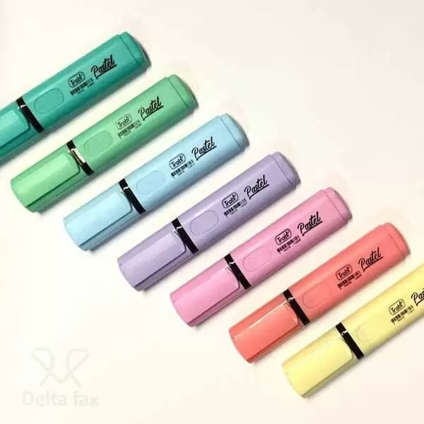 RESALTADOR TRABI PASTEL NARANJA