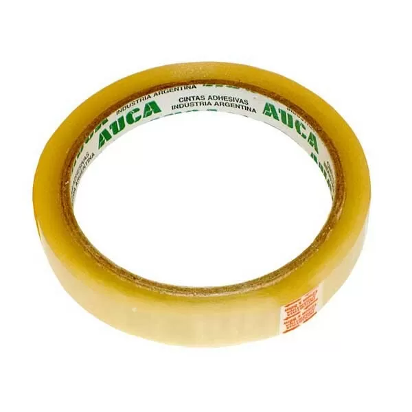 CINTA PP TRANSPARENTE AUCA 12MM X 60M