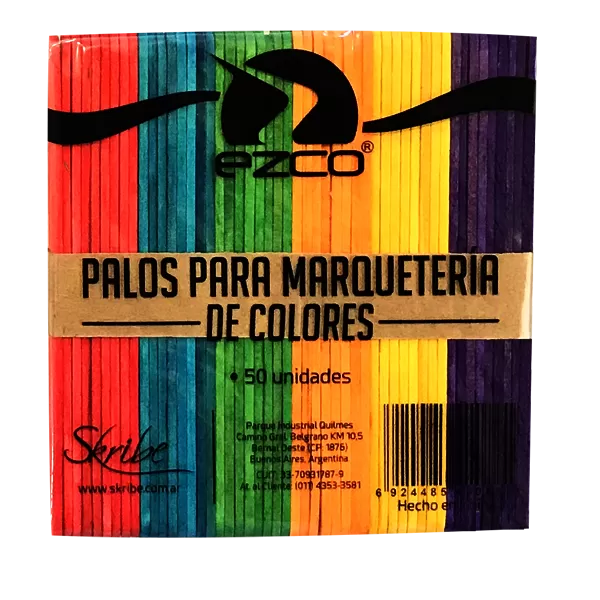 PALITO PARA HELADO COLOR X 50U