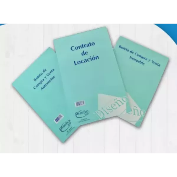 TALONARIO CONTRATO DE LOCACION X 50H.