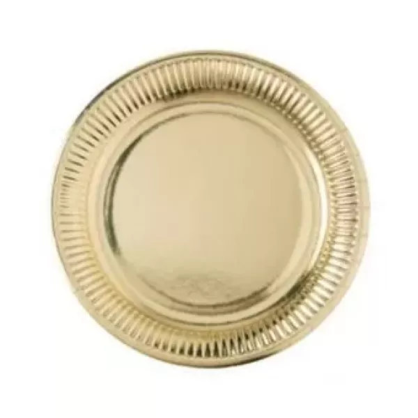 PLATO CARTON DORADO 30CM Nº 14,5