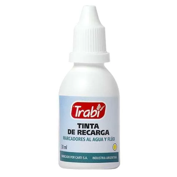 TINTA FLUO TRABI AMARILLO 30CC