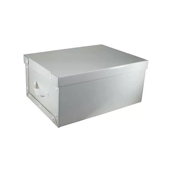 BAULERA GSM CH. C/MANIJA 32X23X18CM BLANCA 