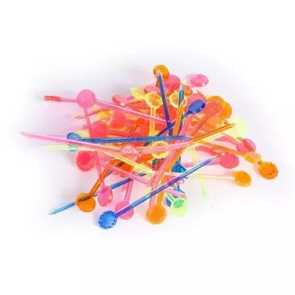 PINCHES PLAST. CARITAS Y FLORES X 1000 U.