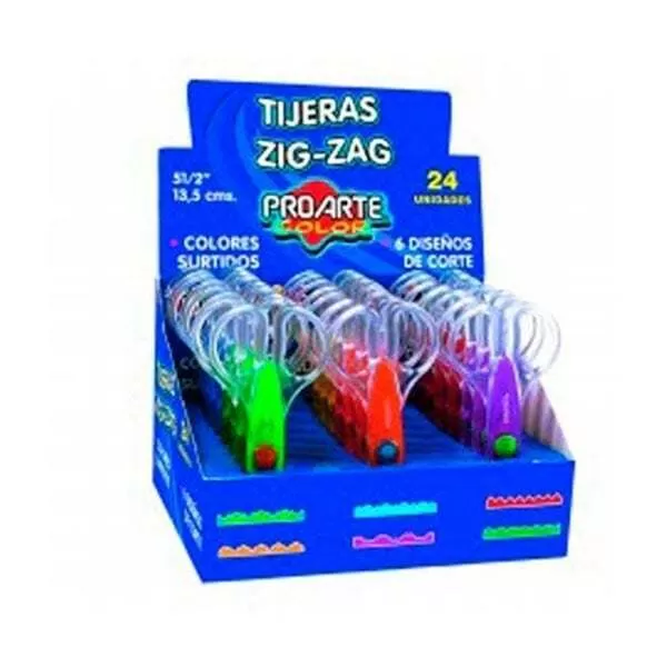 TIJERA ESCOLAR PIZZINI FORMAS 13.5 CM
