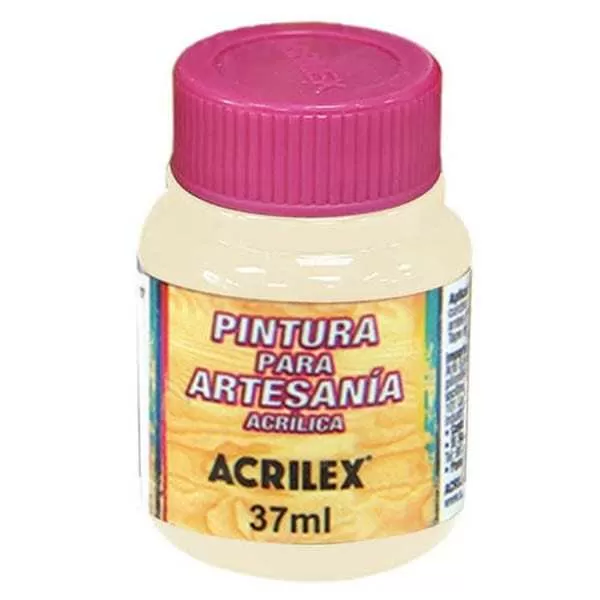 PINTURA ACR. ACRILEX 37ML PALHA 834