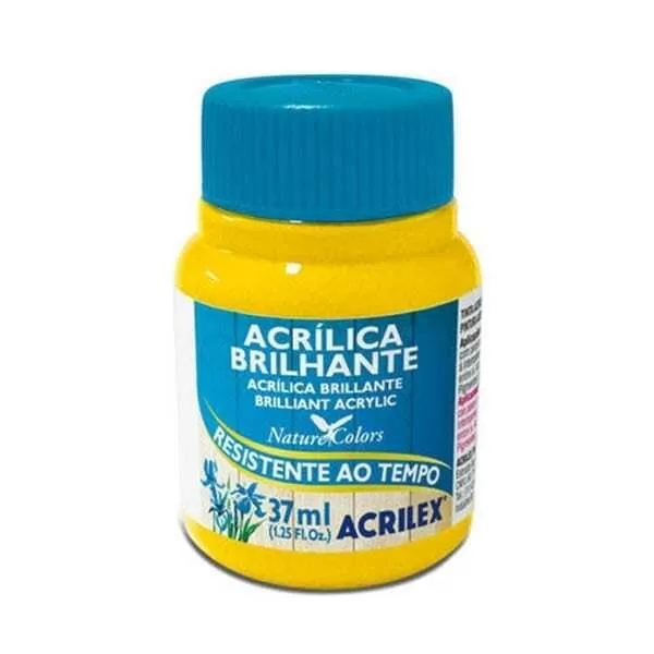 PINTURA ACR. BR. ACRILEX 37ML AM. ORO 505
