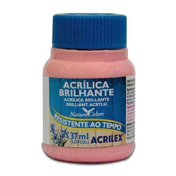 PINTURA ACR. BR. ACRILEX 37ML ROSA 537