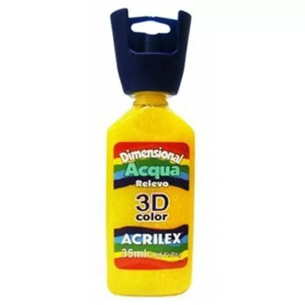 PINTURA DIM. 3D ACQ. ACRILEX 35ML SOL 846