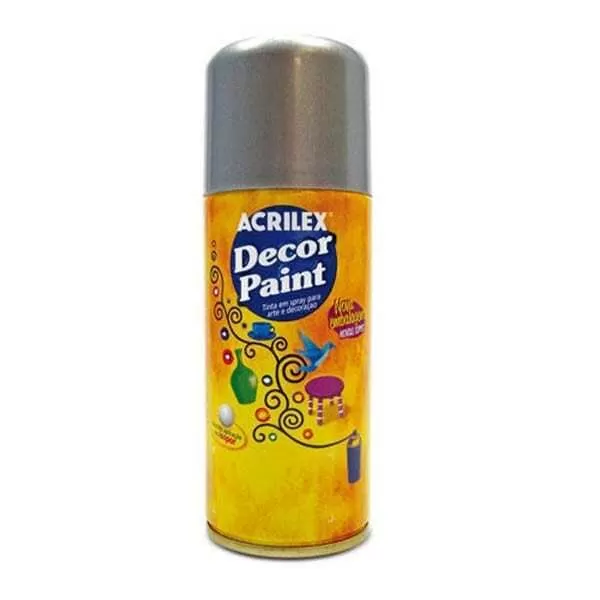 PINTURA AEROSOL ACRILEX 150ML PLATA 533