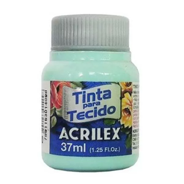 PINTURA TELA ACRILEX 37ML VERDE BB. 810