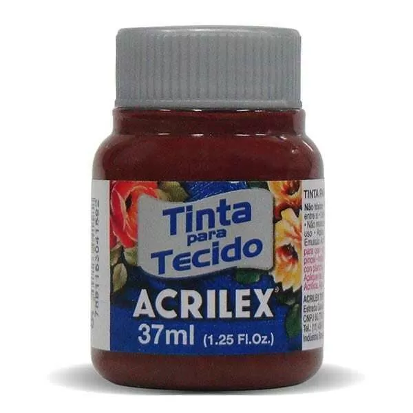 PINTURA TELA ACRILEX 37ML VINO 565