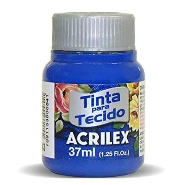 PINTURA TELA ACRILEX 37ML AZ. ULTRM. 543